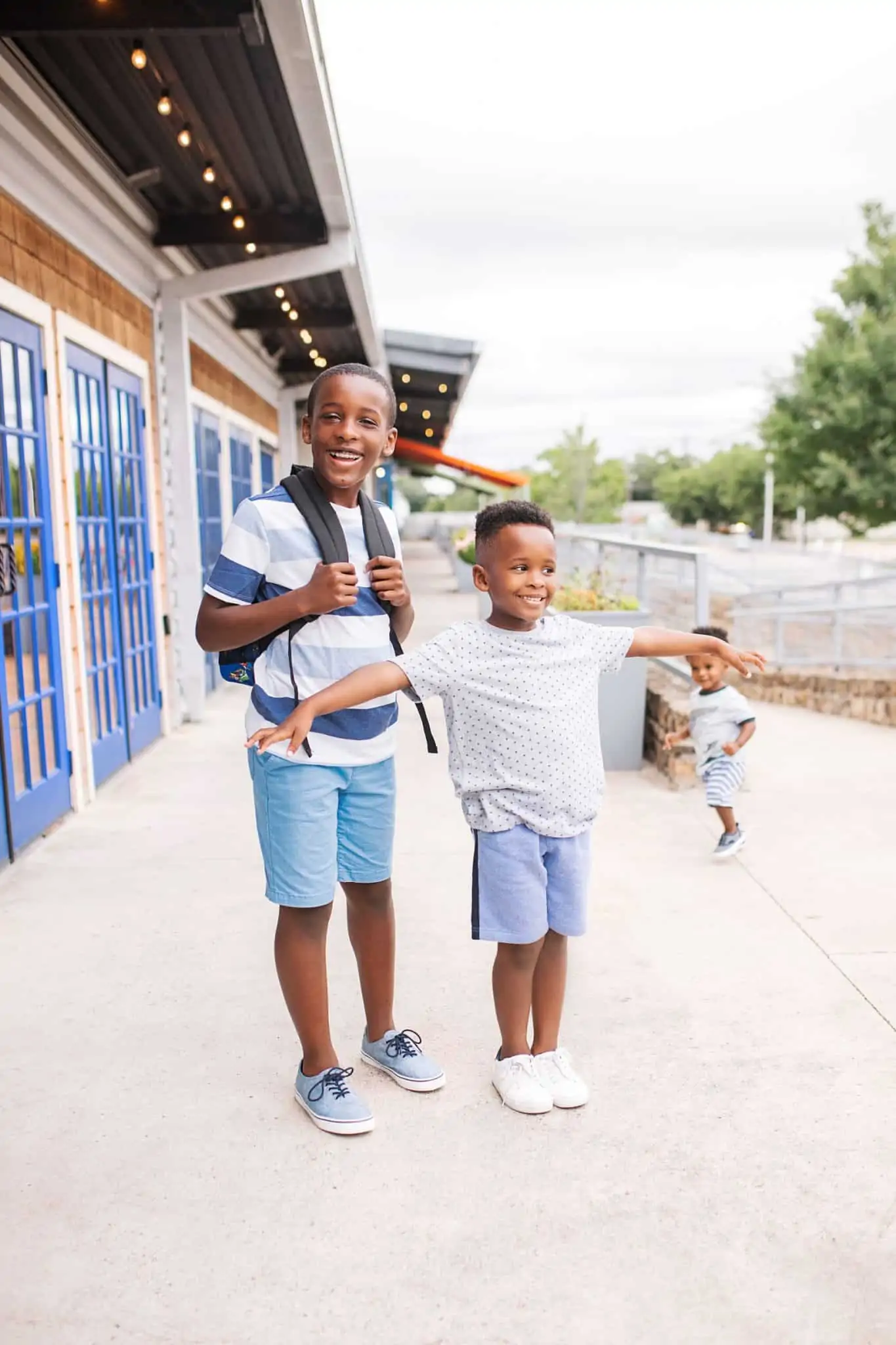 Old Navy Back to School Favorites featured by top US fashion blog, Glamorous Versatility: image of a family wearing Old Navy clothes