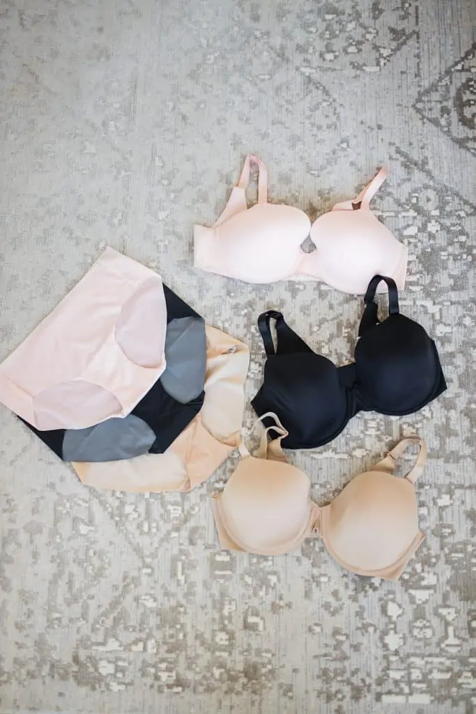 My Soma Favorites for Bras and Underwear by popular fashion blog, Glamorous Versatility: image of Soma underwear and bras.