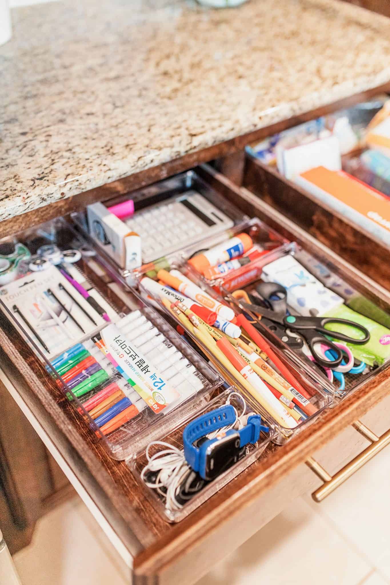 How To Organize Your Kitchen for Under $50 with the Container Store featured by top US life and style blog, Glamorous Versatility