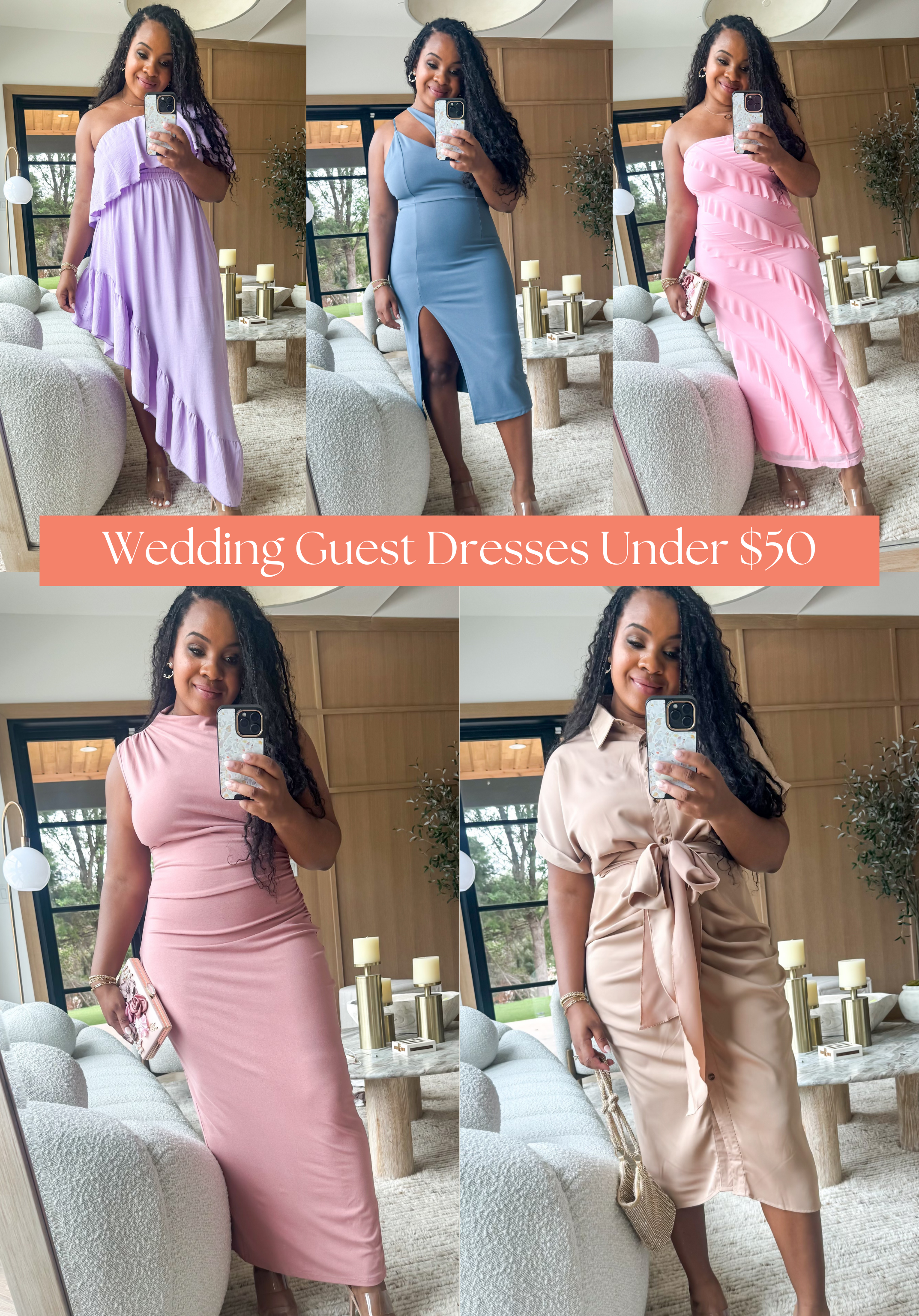 Wedding Guest Dresses Under $50 - Taryn Newton