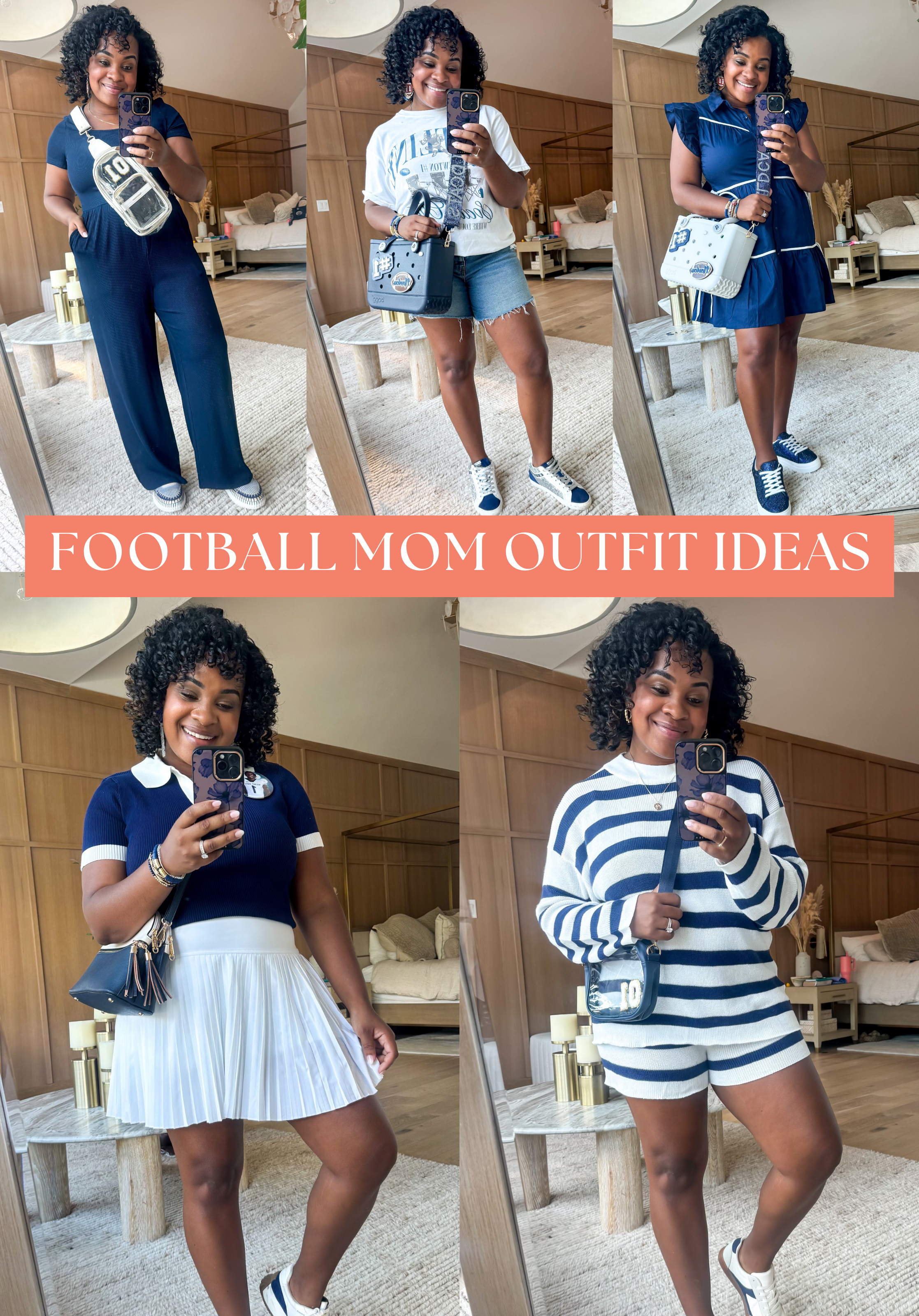 how to dress cute for a football game Football Mom Outfit Ideas